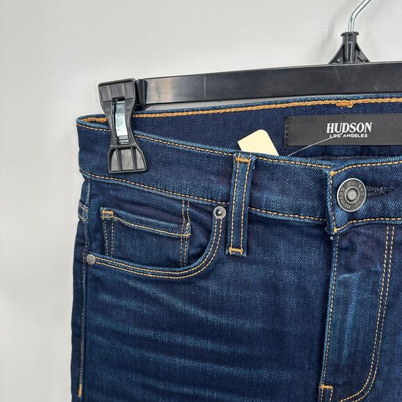 Hudson Jeans Nico Mid-Rise Straight Jean in Requiem / 00 - Picture 8 of 14